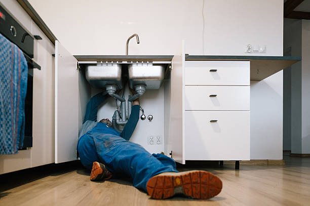 Professional Plumbing technician working in Fairless Hills, PA